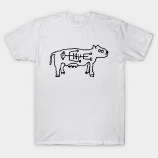 Cow Eats Man T-Shirt